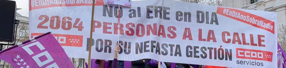 CCOO lleva a juicio el ERE de DIA